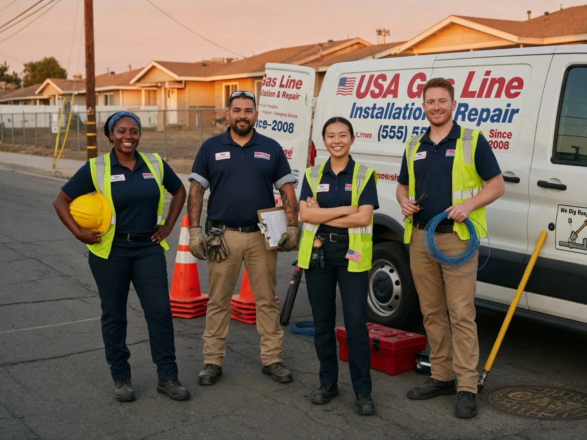 Gas Line Installation company in Gnadenhutten, OH